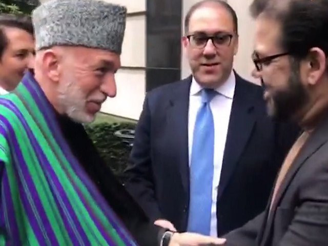 former afghanistan president prays for ailing pml n supremo s quick recovery screengrab former afghanistan president prays for ailing pml n supremo s quick recovery screengrab