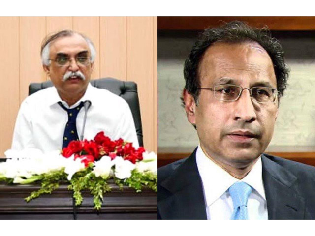 file photos of fbr chairman shabbar zaidi and advisor to pm on finance dr abdul hafeez sheikh file photos of fbr chairman shabbar zaidi and advisor to pm on finance dr abdul hafeez sheikh