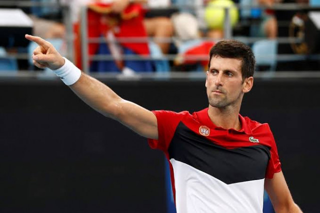 the world number two was in fine touch at the atp cup leading serbia to victory over 23 other nations photo afp the world number two was in fine touch at the atp cup leading serbia to victory over 23 other nations photo afp