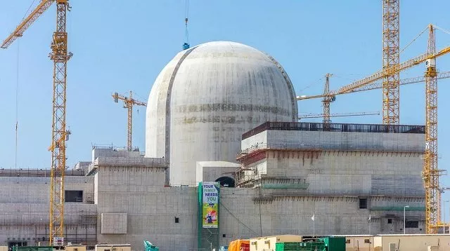 first of four nuclear reactors at barakah plant was due to come online in late 2017 but was delayed several times photo afp first of four nuclear reactors at barakah plant was due to come online in late 2017 but was delayed several times photo afp