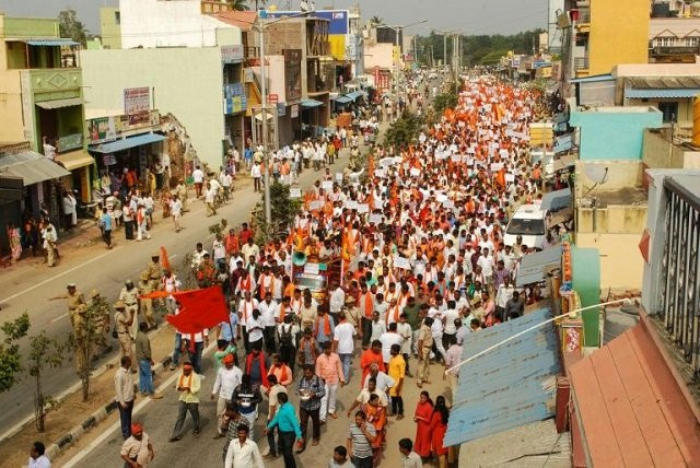 many hindus believe the hill where the jesus statue is set to stand in the christian dominated village of harobele is the abode of a hindu deity photo afp many hindus believe the hill where the jesus statue is set to stand in the christian dominated village of harobele is the abode of a hindu deity photo afp