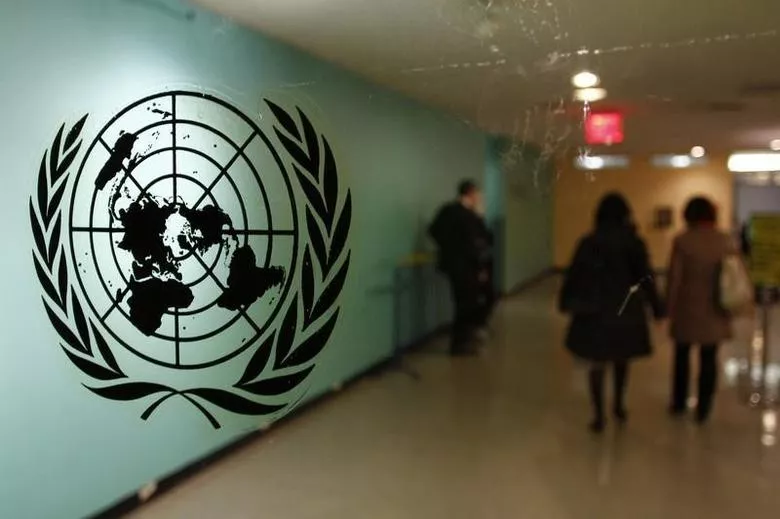 the united nations logo can be seen in this reuters file photo the united nations logo can be seen in this reuters file photo