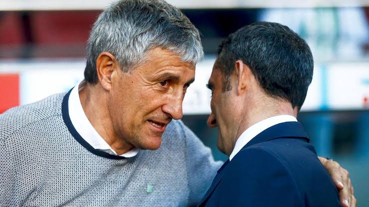 his best la liga finish was as real betis coach in 2018 taking them to sixth and qualifying for the europa league photo afp