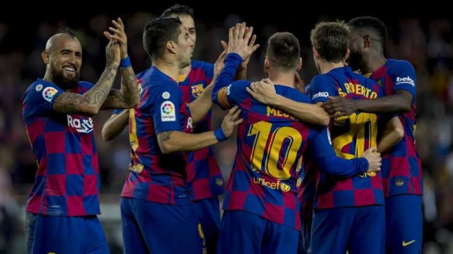 barcelona have overtaken real madrid to top the deloitte football money league for the first time and become the first club to break the 800 million euros 890 million revenue barrier photo afp barcelona have overtaken real madrid to top the deloitte football money league for the first time and become the first club to break the 800 million euros 890 million revenue barrier photo afp