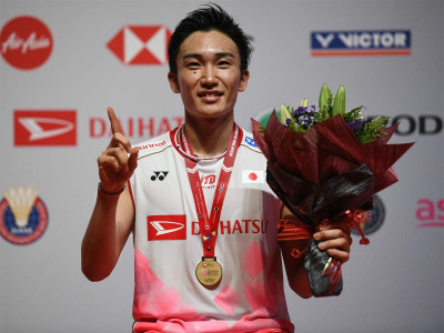 badminton king momota faces two months out after fatal car crash badminton king momota faces two months out after fatal car crash