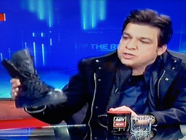 faisal vawda with the boot screengrab faisal vawda with the boot screengrab