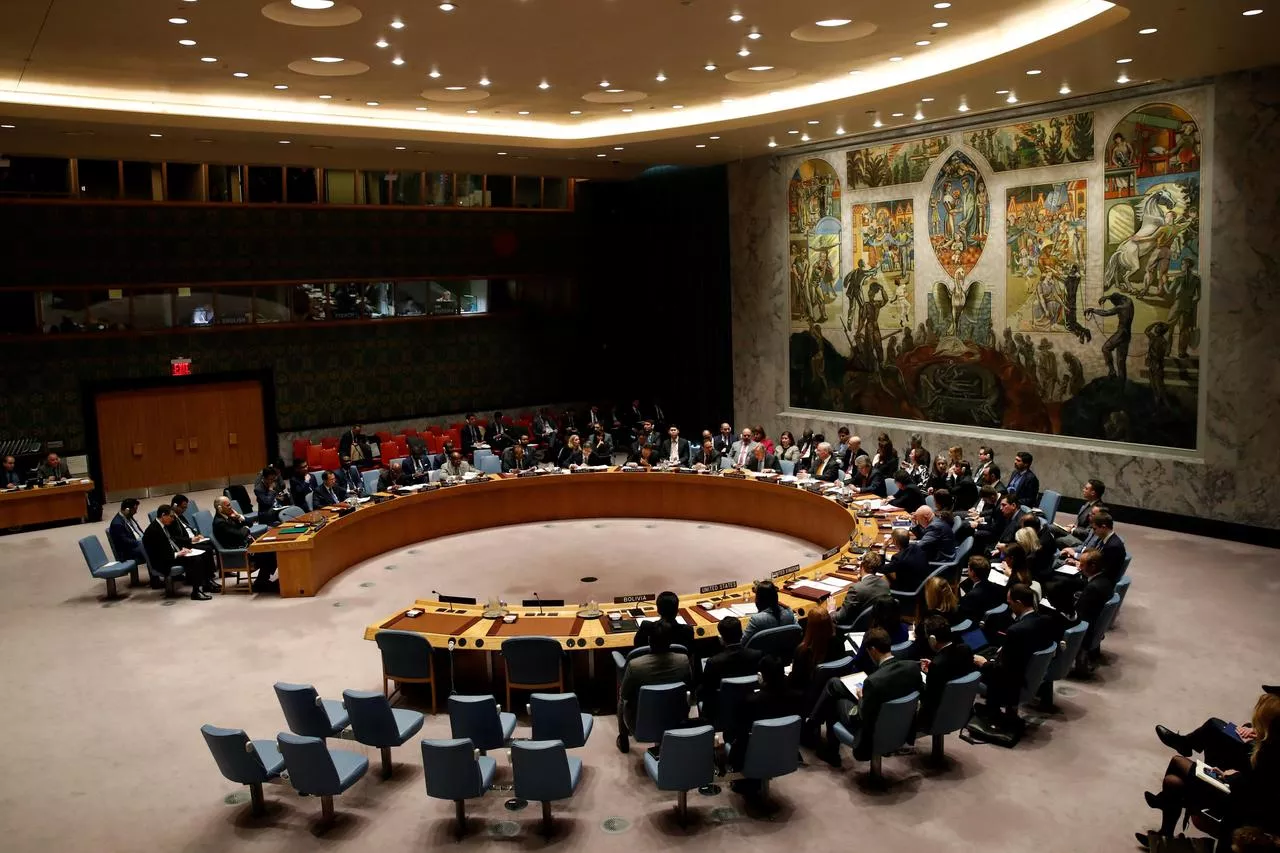the unsc took up the issue on the first anniversary of india s illegal annexation of longstanding kashmir dispute photo reuters file the unsc took up the issue on the first anniversary of india s illegal annexation of longstanding kashmir dispute photo reuters file
