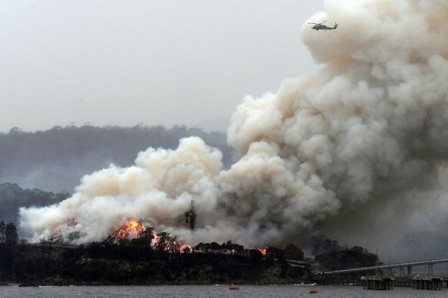 current pledges to cut emissions put earth on a path of several degrees warming by the end of the century photo afp file