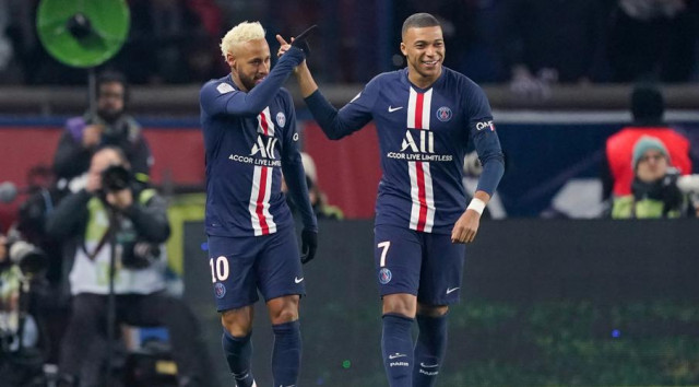 psg also registered their 50th goal of the league campaign from 20 matches photo afp psg also registered their 50th goal of the league campaign from 20 matches photo afp