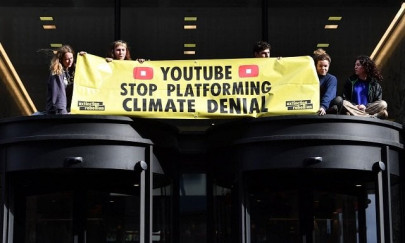 youtube promoting climate denial videos report