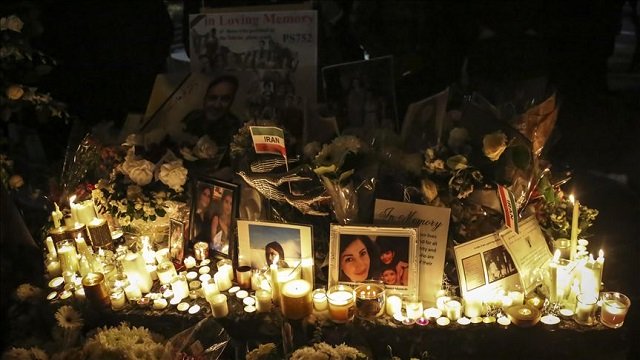a candlelight memorial held in honour of people lost aboard flight 752 photo anadolu agency