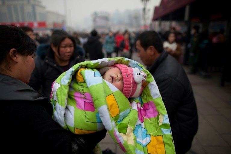 china birth rate hits lowest level since 1949 photo afp