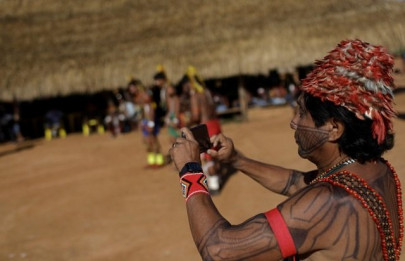 brazil s tribes stride into digital age to defend their culture forests brazil s tribes stride into digital age to defend their culture forests