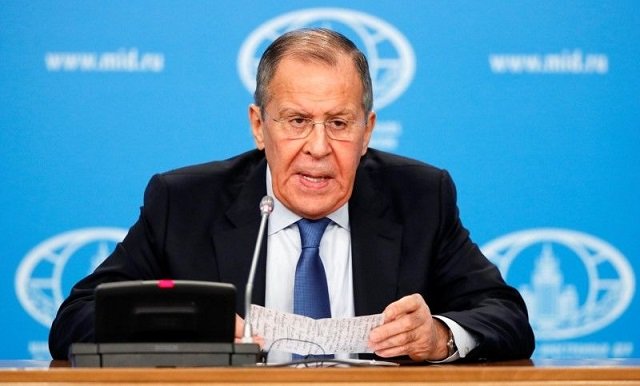 russia 039 s acting foreign minister sergei lavrov 039 s annual news conference in moscow photo reuters