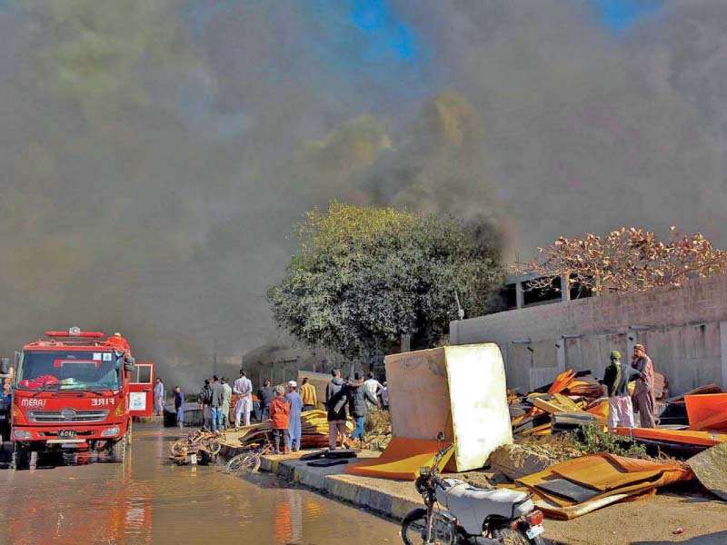 clouds of smoke covered the sky as flames engulfed the factory foam and other goods in the factory were gutted in the fire photo inp