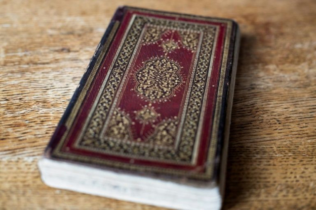 experts said the book could be of great historical and literary value for scholars and admirers of hafez photo afp experts said the book could be of great historical and literary value for scholars and admirers of hafez photo afp