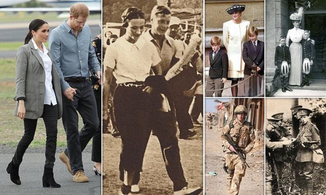 the two royals were born almost a century apart yet their decision to marry american divorcees is what binds them photo mail online