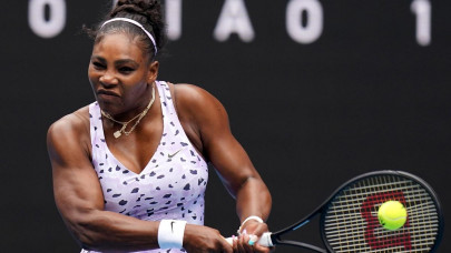 i m just olympia s mum serena s history chase begins with quick win