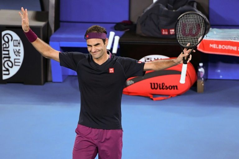 despite his age the swiss star remains a competitive force and won four singles titles last year photo afp