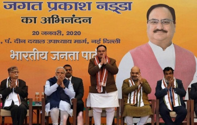 india s ruling party picks new president as challenges mount india s ruling party picks new president as challenges mount