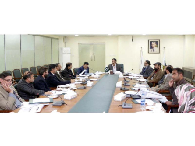navttc executive director dr nasir khan chairs a meeting on implementation of matric tech scheme at navttc headquarters photo express navttc executive director dr nasir khan chairs a meeting on implementation of matric tech scheme at navttc headquarters photo express