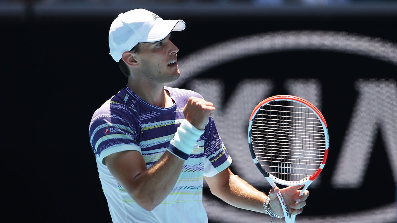 austrian brushed aside frenchman adrian mannarino 6 3 7 5 6 2 on margaret court arena photo afp