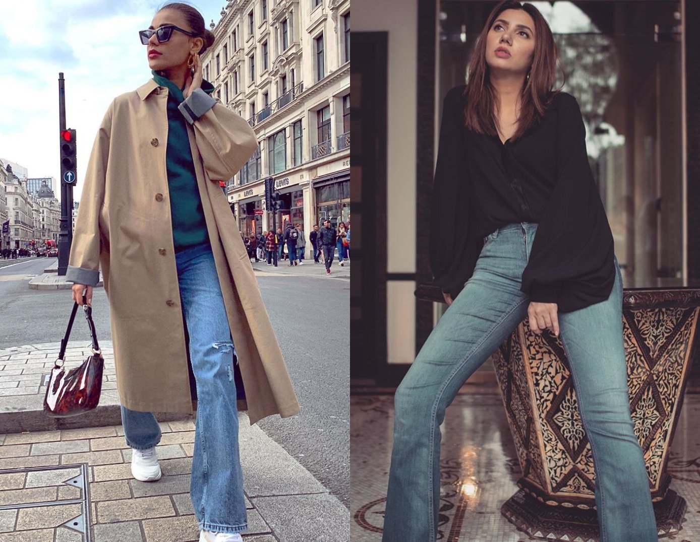 here is why we think bell bottoms are making a comeback