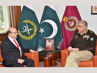 army chief reassures ajk president of full military support to kashmir cause army chief reassures ajk president of full military support to kashmir cause