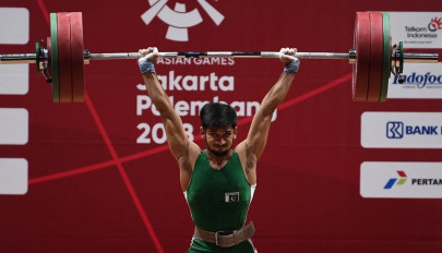 pakistani weightlifter talha talib eyes olympic berth through tashkent event pakistani weightlifter talha talib eyes olympic berth through tashkent event