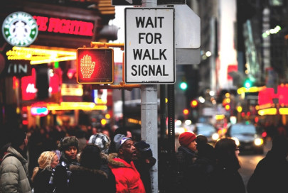 get out of the way you pedestrians get out of the way you pedestrians