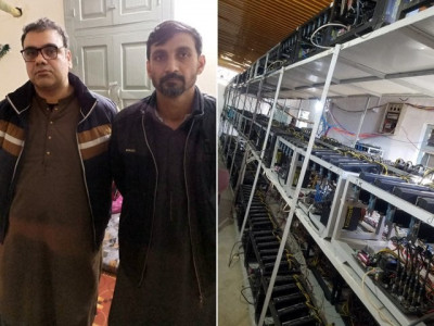 police arrest two men for mining bitcoins in shangla
