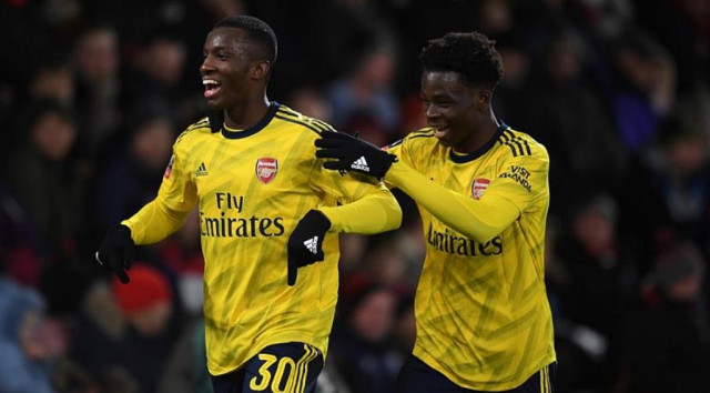 it was the gunner s third win in eight matches under arteta in all competitions with just one defeat in that run photo afp it was the gunner s third win in eight matches under arteta in all competitions with just one defeat in that run photo afp