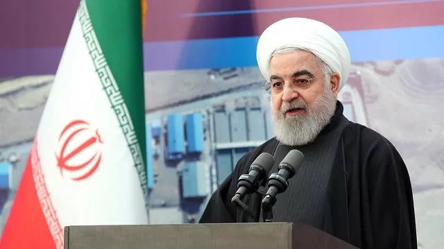 rouhani a moderate conservative made the appeal during a televised speech to mark the inauguration of water sanitation projects near tehran photo afp rouhani a moderate conservative made the appeal during a televised speech to mark the inauguration of water sanitation projects near tehran photo afp