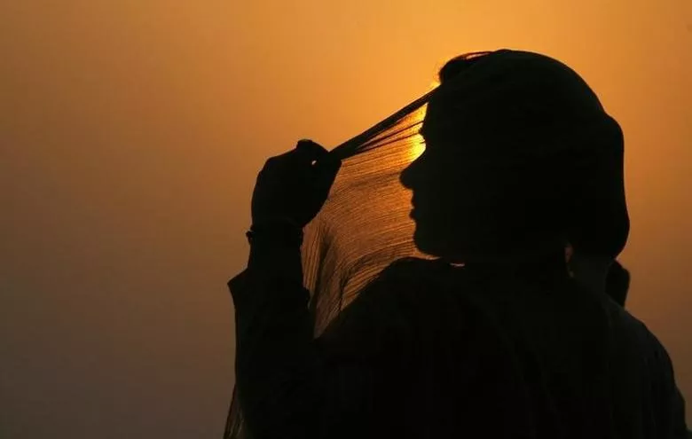 a reuters file photo showing silhouette of a woman a reuters file photo showing silhouette of a woman
