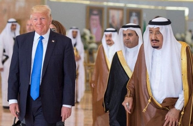 saudi arabia 039 s king salman bin abdulaziz al saud walks with us president donald trump during a reception ceremony in riyadh saudi arabia photo reuters file saudi arabia 039 s king salman bin abdulaziz al saud walks with us president donald trump during a reception ceremony in riyadh saudi arabia photo reuters file