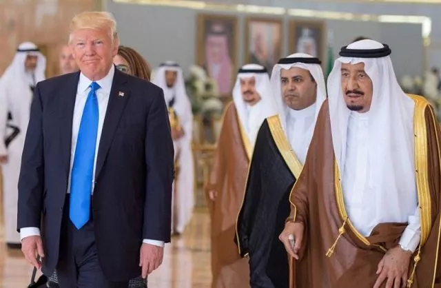 saudi arabia 039 s king salman bin abdulaziz al saud walks with us president donald trump during a reception ceremony in riyadh saudi arabia photo reuters file saudi arabia 039 s king salman bin abdulaziz al saud walks with us president donald trump during a reception ceremony in riyadh saudi arabia photo reuters file