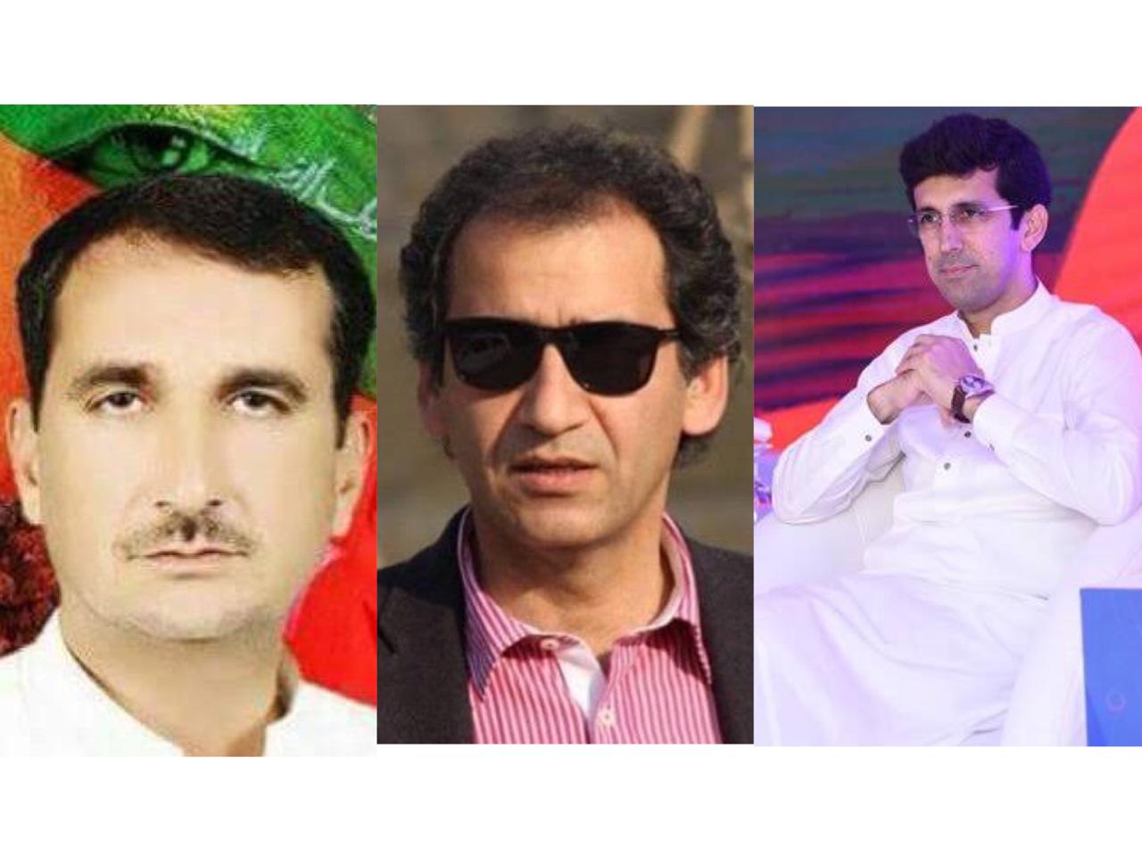 file photos of shakeel ahmed l muhammad atif khan c and shahram khan tarakai r