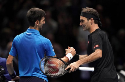 djokovic and federer s 50th in australian open semi finals