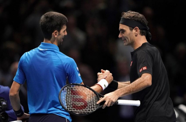 32 year old serb leads the swiss superstar 26 23 in their head to heads photo afp 32 year old serb leads the swiss superstar 26 23 in their head to heads photo afp