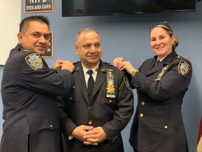 in a first pakistani american leads new york police department s volunteer force