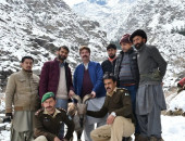 injured markhor rescued released into the wild in gilgit