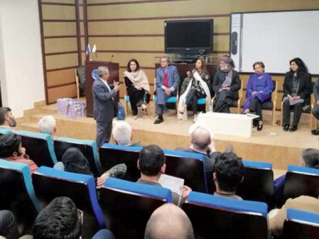 experts taking part in discussion on climate change at the french embassy photo dna experts taking part in discussion on climate change at the french embassy photo dna