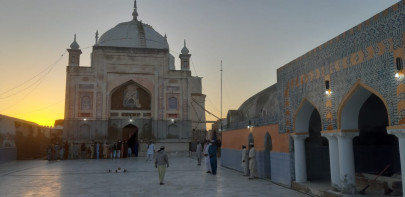 a long wait historic shrine reopens for devotees in sindh a long wait historic shrine reopens for devotees in sindh