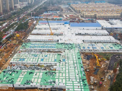 after 8 day construction china virus hospital to receive patients after 8 day construction china virus hospital to receive patients