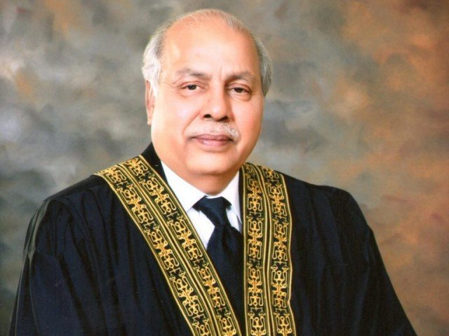 chief justice of pakistan gulzar ahmed photo file