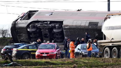 two rail workers dead as train derails near milan two rail workers dead as train derails near milan