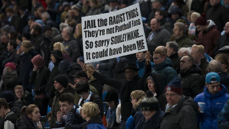 there have been several incidents of league stars being subjected to racist abuse from the stands this season photo afp