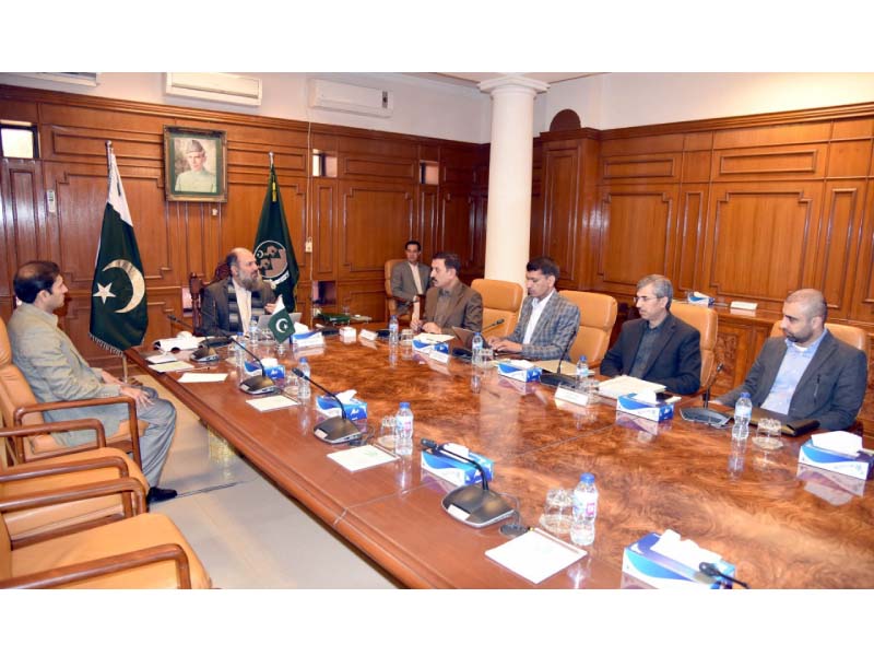 balochistan chief minister jam kamal presides over a meeting of development projects photo express