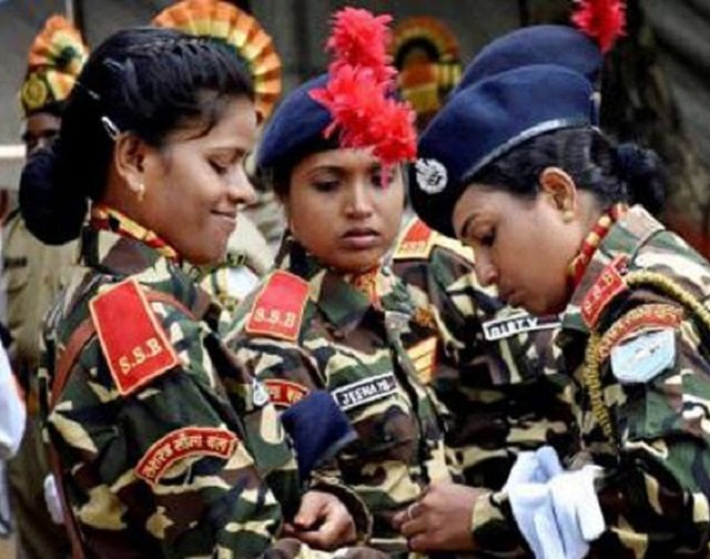 women comprise only 3 8 of the world 039 s second largest army photo press trust of india file