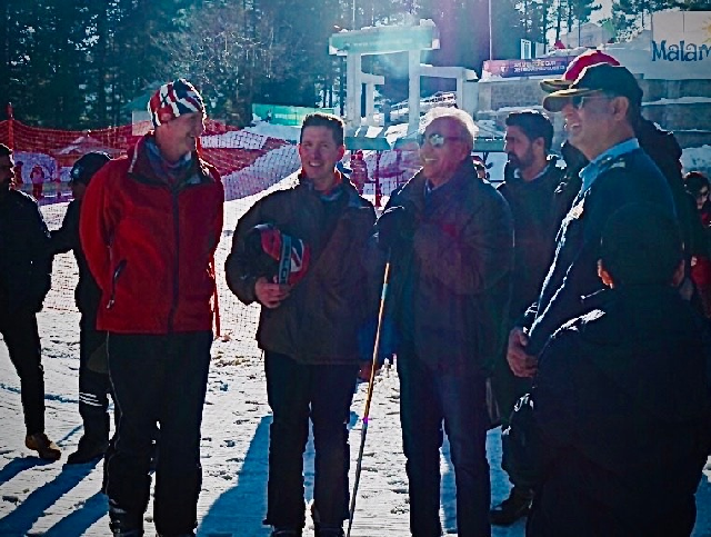 british diplomats ski down karakoram as part of int l skiing event